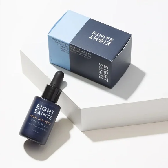 💜 Eight Saints High Society Face Oil Botanical Cleansing Face Oil NWT - Picture 3 of 12